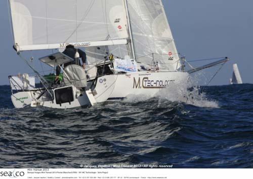 Florian Blanchard (591 - MC Technologies) - 2013 Mini Transat © Jacques Vapillon / Mini Transat 2013